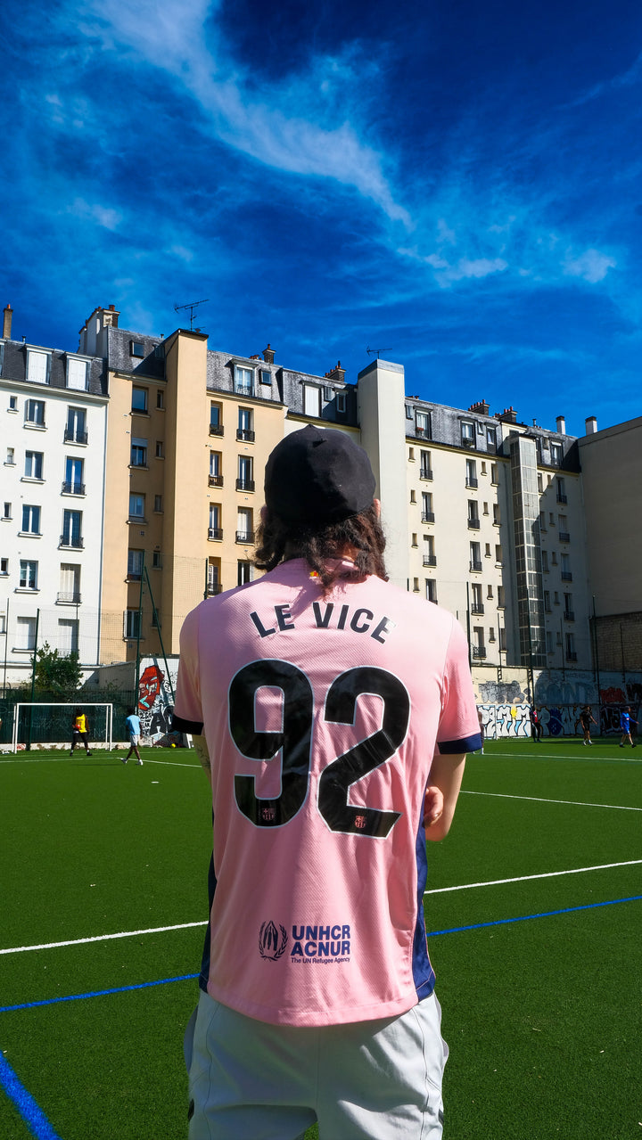 FC Barcelone – Maillot Spécial 2025/26 – Rose & Bleu Marine