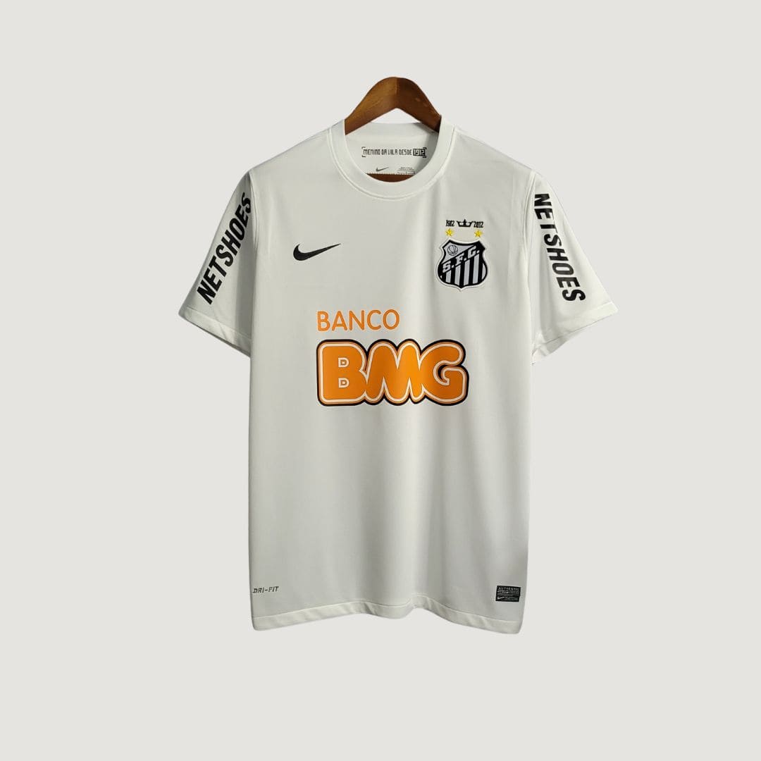 Santos - Maillot Retro Domicile 11/12 - blanc