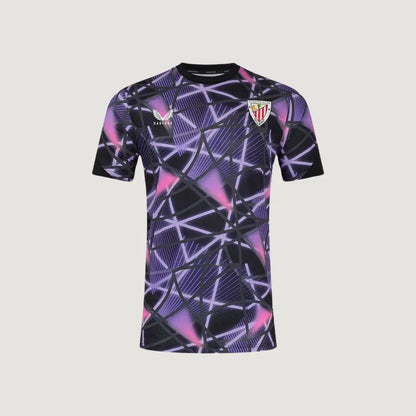 ATHLETIC BILBAO - MAILLOT PRE-MATCH THIRD 24-25 - NOIR, VIOLET, ROSE