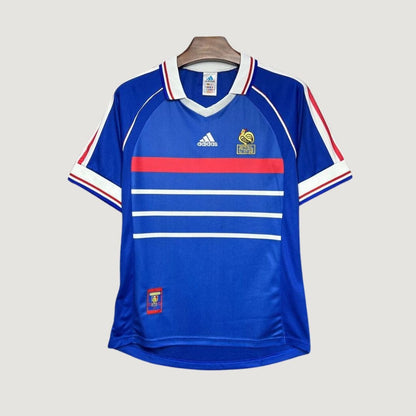 France - Maillot Rétro 1998 - Bleu - Covred
