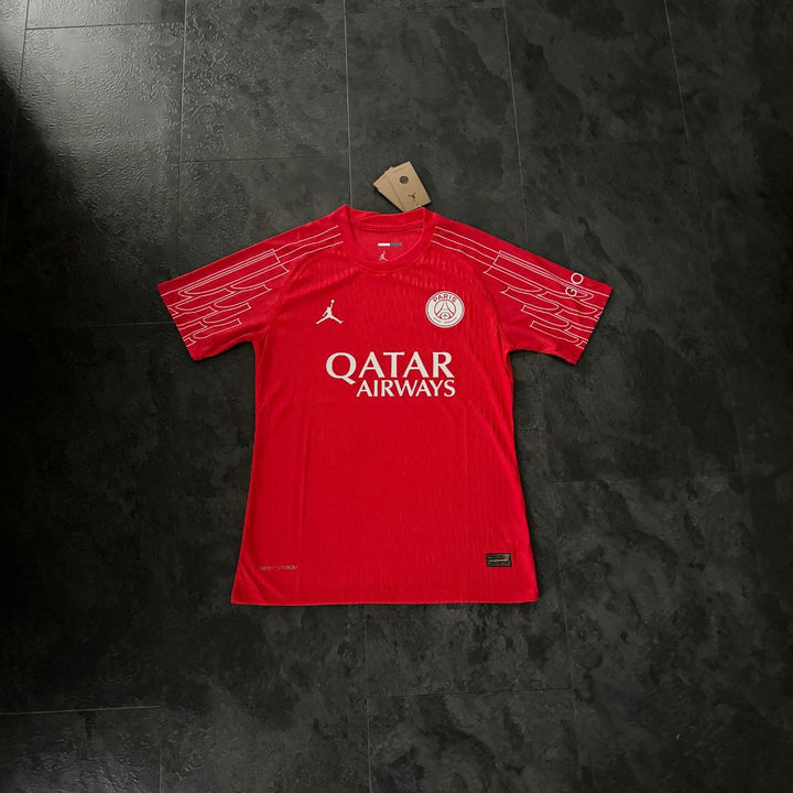 Paris Saint Germain ( PSG ) - Maillot d’entraînement 24/25 - Rouge