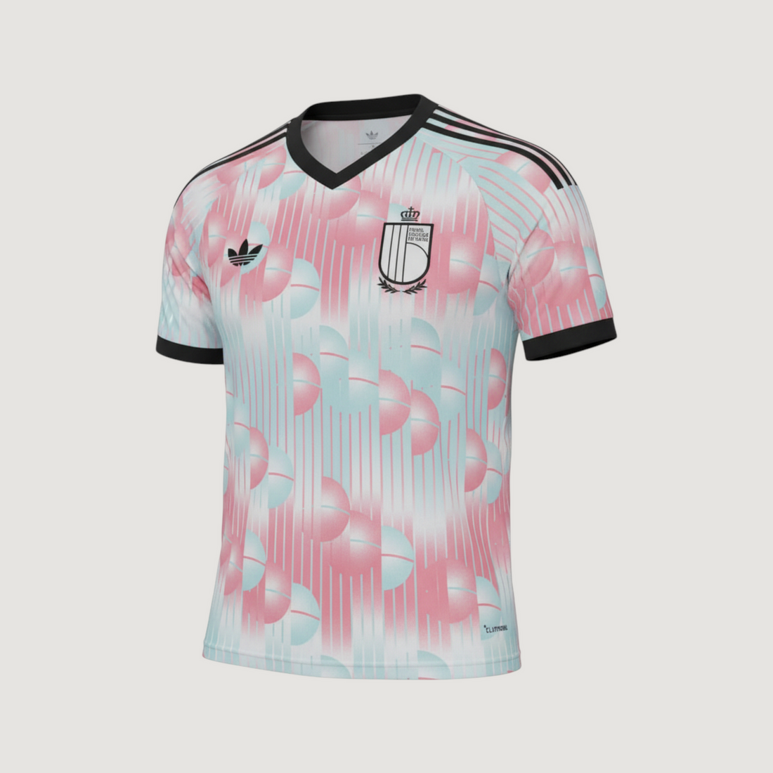 Belgique – Maillot Extérieur 2026 – Rose, Bleu