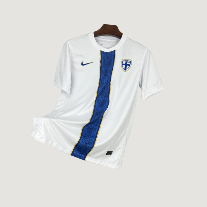 Finlande – Maillot Domicile 2025/26 – Blanc & Bleu