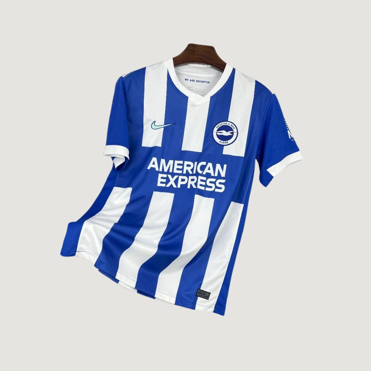 Brighton & Hove Albion – Maillot Domicile 2025/26 – Bleu & Blanc
