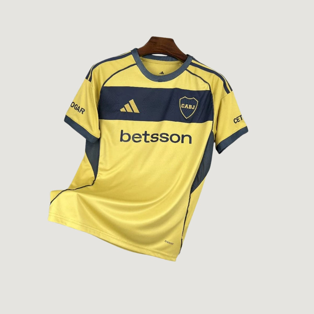 Boca Juniors – Maillot Extérieur 2025/26 – Jaune, Bleu Marine