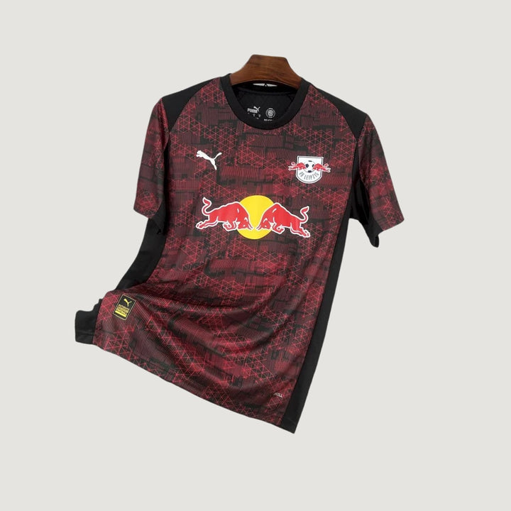 RB Leipzig – Maillot Third 2025/26 – Rouge, Noir