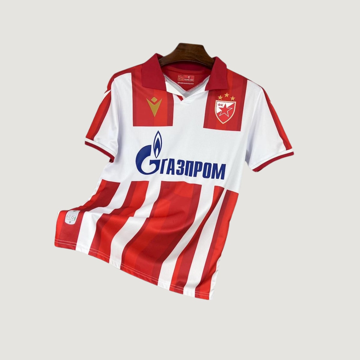Étoile Rouge de Belgrade – Maillot Domicile 2025/26 – Rouge & Blanc