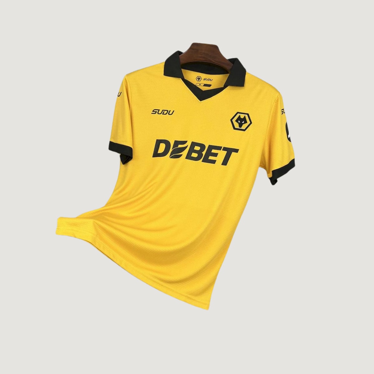 Wolverhampton – Maillot Domicile 2025/26 – Jaune, Noir