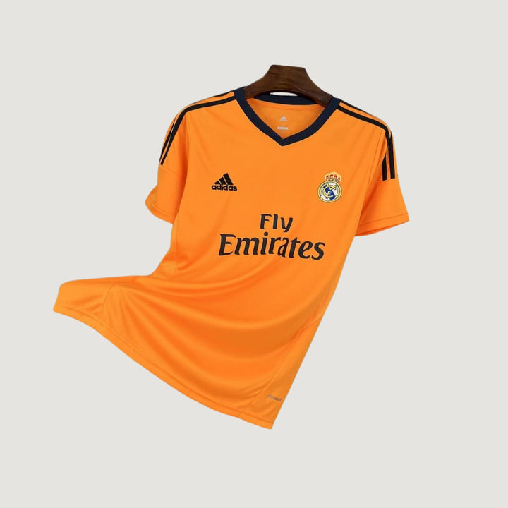 Real Madrid – Maillot Rétro 2013/14 – Orange, Noir