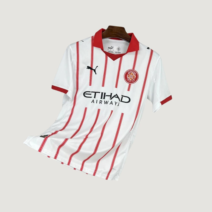 Girona FC – Maillot Domicile 2025/26 – Blanc, Rouge