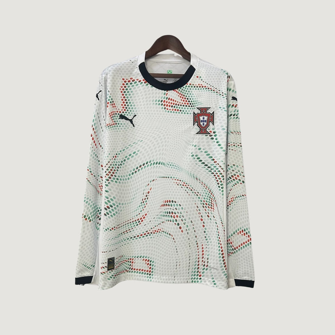 Portugal – Maillot Extérieur Manches Longues 2025/26 – Blanc