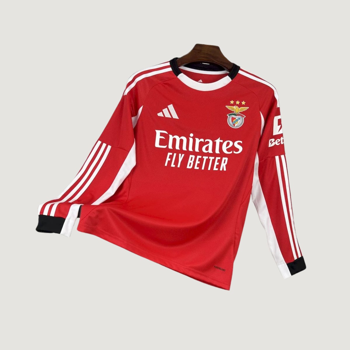 Benfica – Maillot Domicile 2025/26 Manches Longues – Rouge