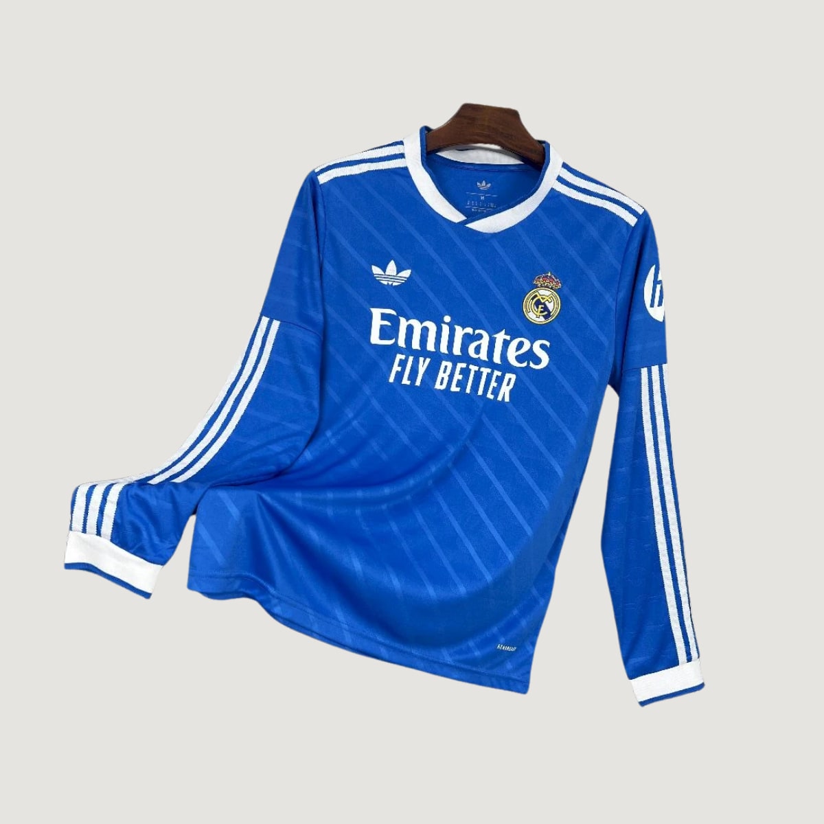 Real Madrid – Maillot Third 2025/2026 Manches Longues – Bleu
