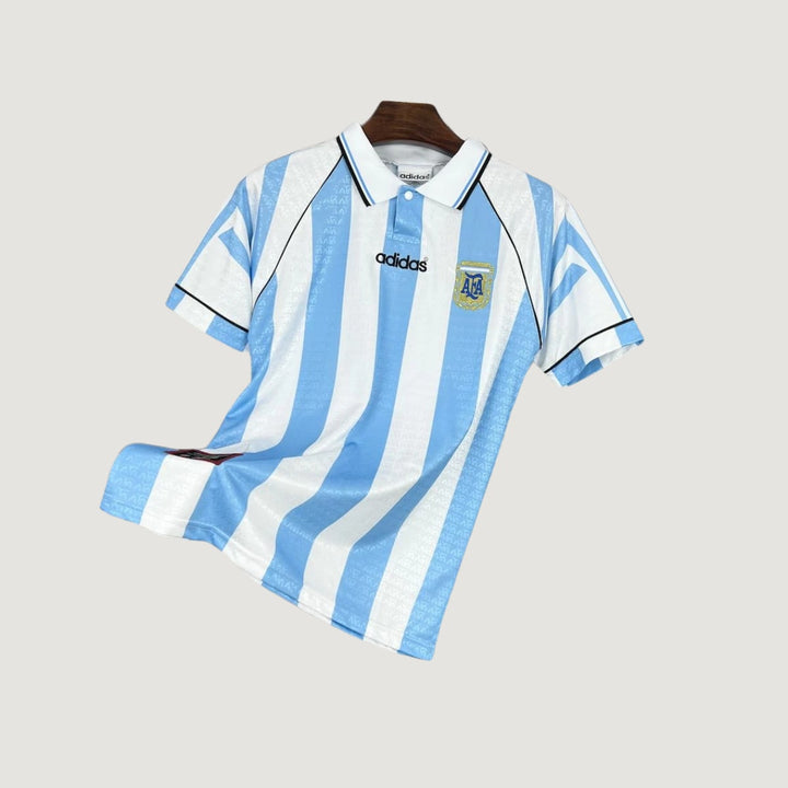 Argentine – Maillot Rétro 1996 – Bleu ciel, blanc