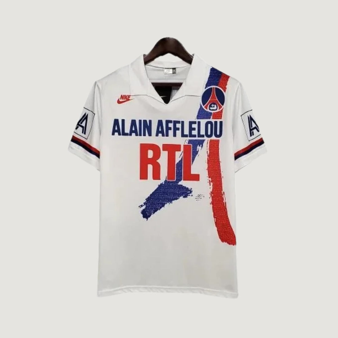 Paris Saint-Germain – Maillot Rétro 1990/1992 – Blanc