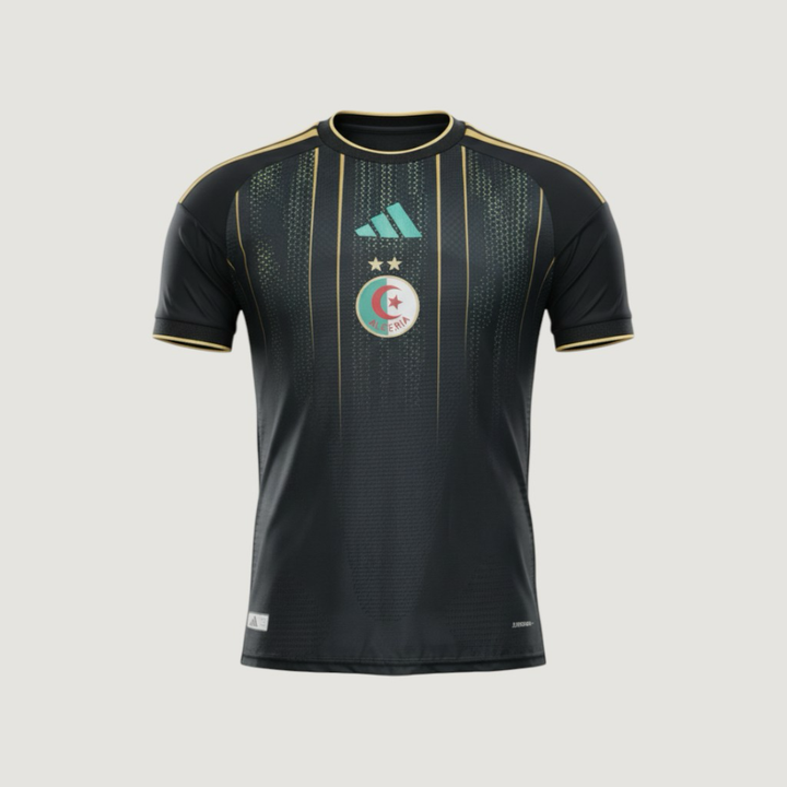 Algérie – Maillot Concept 2025-2026 – Noir, Or, Vert
