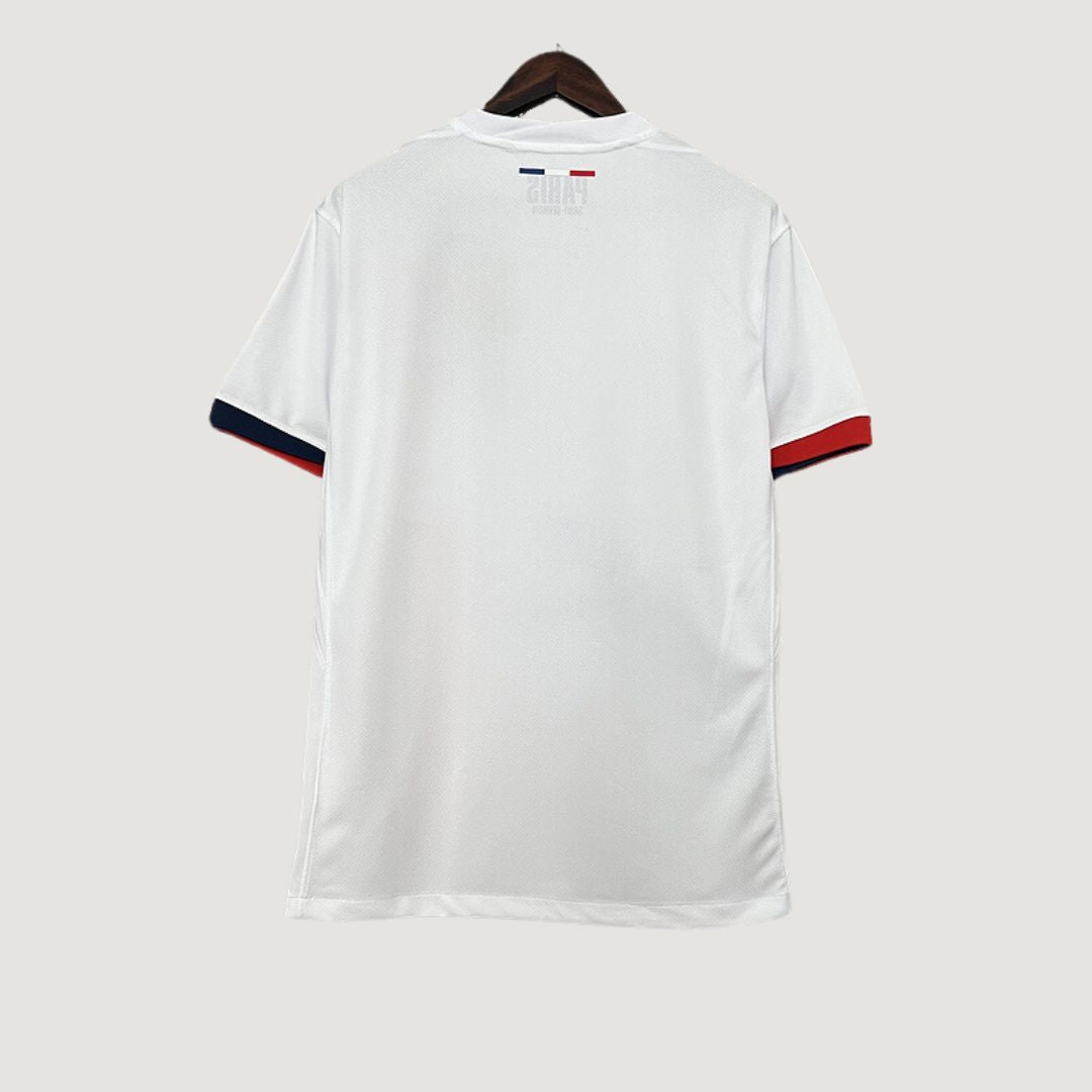 Paris Saint Germain ( PSG ) -  Maillot Extérieur 24/25 - Blanc