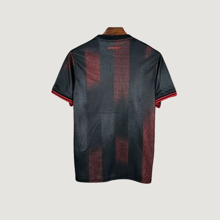 Bayer Leverkusen – Maillot Domicile 2025/26 – Noir, Rouge
