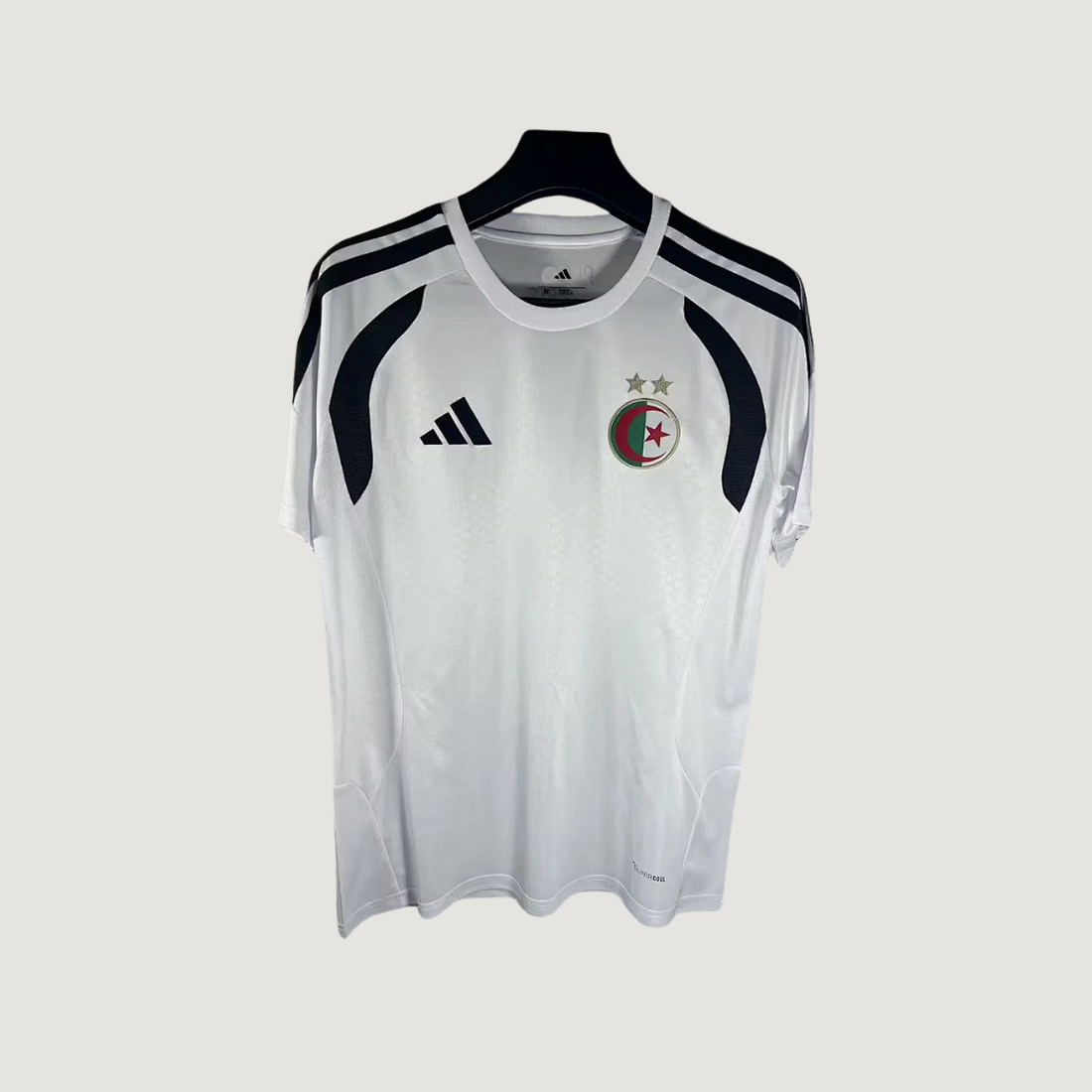 Algérie – Maillot d’Entraînement Coupe du Monde 2026 Homme – Blanc, Noir