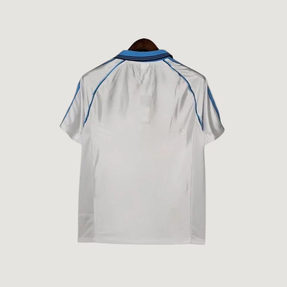 Olympique de Marseille – Maillot Rétro 1998/99 – Blanc Bleu