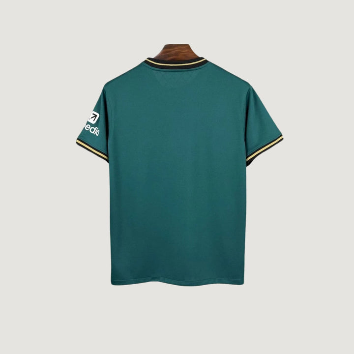 Liverpool FC – Maillot Édition Spéciale 2025/26 – Vert Émeraude, Doré