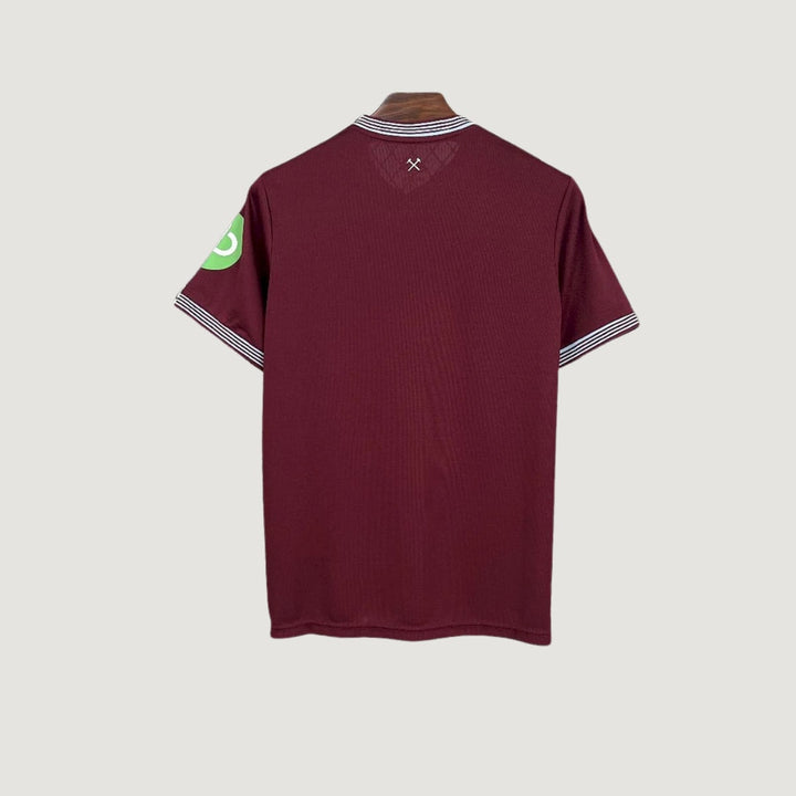 West Ham – Maillot Domicile 2025/26 – Bordeaux, Bleu Clair