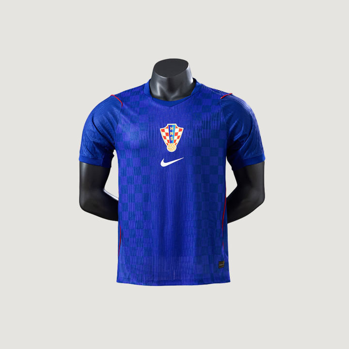 Croatie – Maillot Extérieur Player Version 2026 – Bleu, Rouge