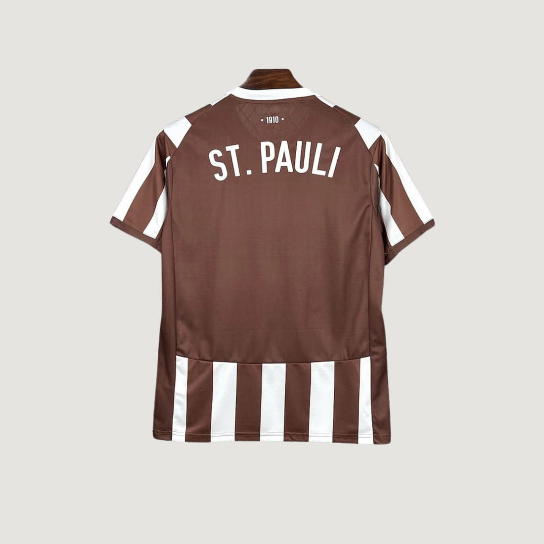 FC St. Pauli – Maillot Domicile 2025/26 – Marron, Blanc