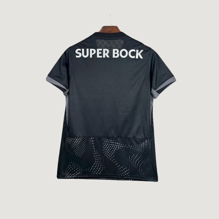 Sporting Lisbonne – Maillot Extérieur 2025/26 – Noir