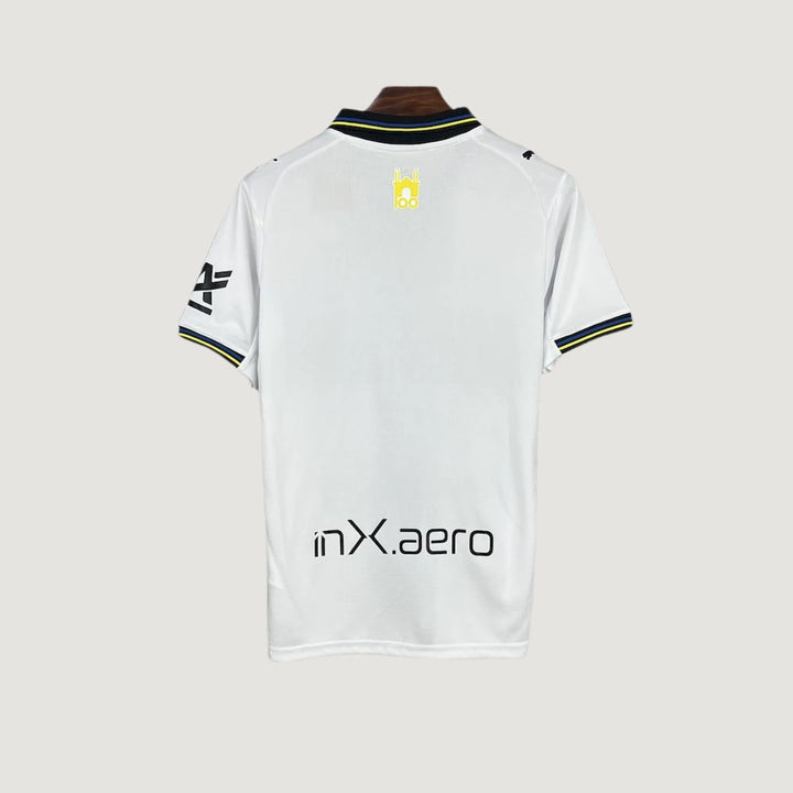 Parma Calcio – Maillot Domicile 2025/26 – Blanc, Croix Noire