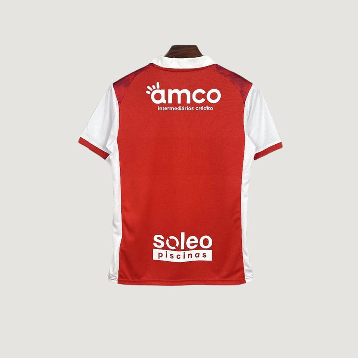 SC Braga – Maillot Domicile 2025/26 – Rouge, Blanc