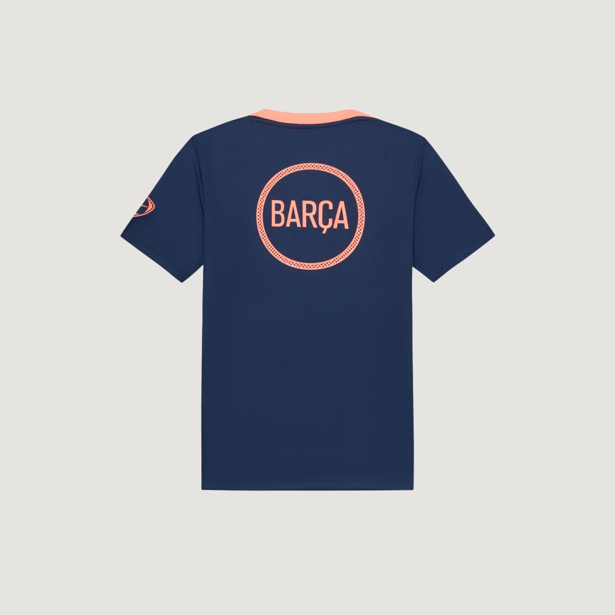 FC Barcelone – Maillot Pre-Match 25/26 – Bleu Marine, Orange