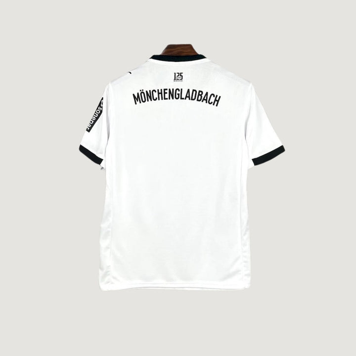Borussia Mönchengladbach – Maillot Domicile 2025/26 – Blanc, Noir