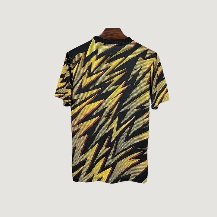 AS Roma – Maillot Entraînement 2025/26 – Noir & Jaune