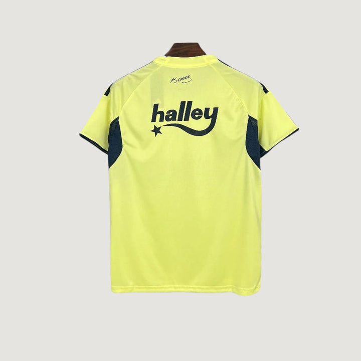 Fenerbahçe – Maillot Extérieur 2025/26 – Jaune Fluo, Bleu