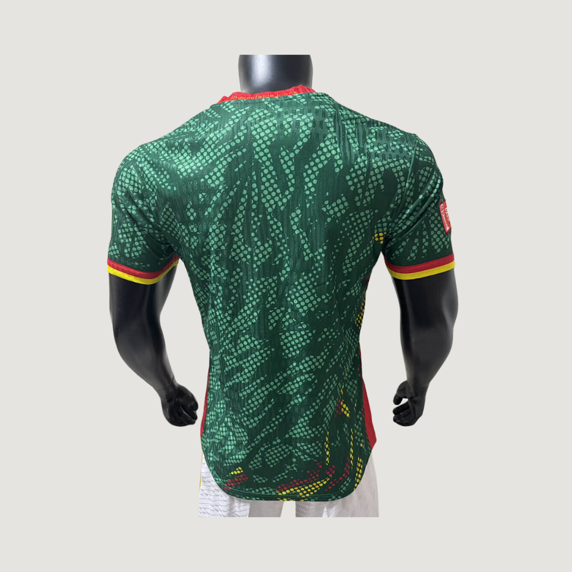 Cameroune – Maillot Domicile Coupe du Monde 2026 – Vert, Jaune, Rouge