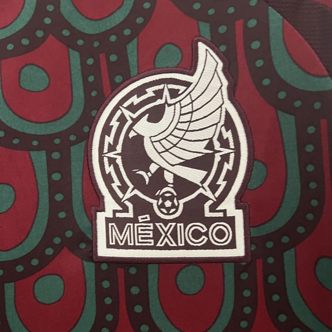Mexique - Maillot Domicile 24/25 - Bordeaux, Vert