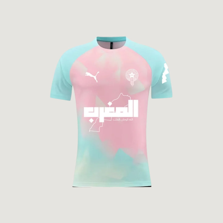 Maroc - Maillot Concept - Rose, Bleu