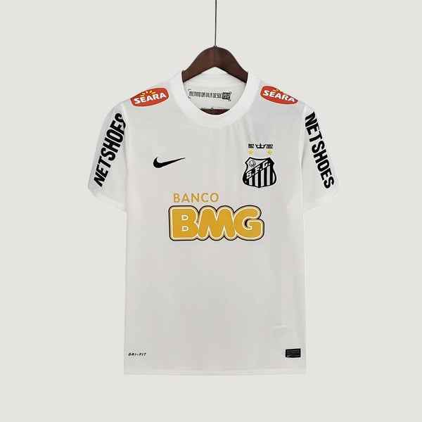 Santos - Maillot Rétro Domicile 11/12 - Blanc