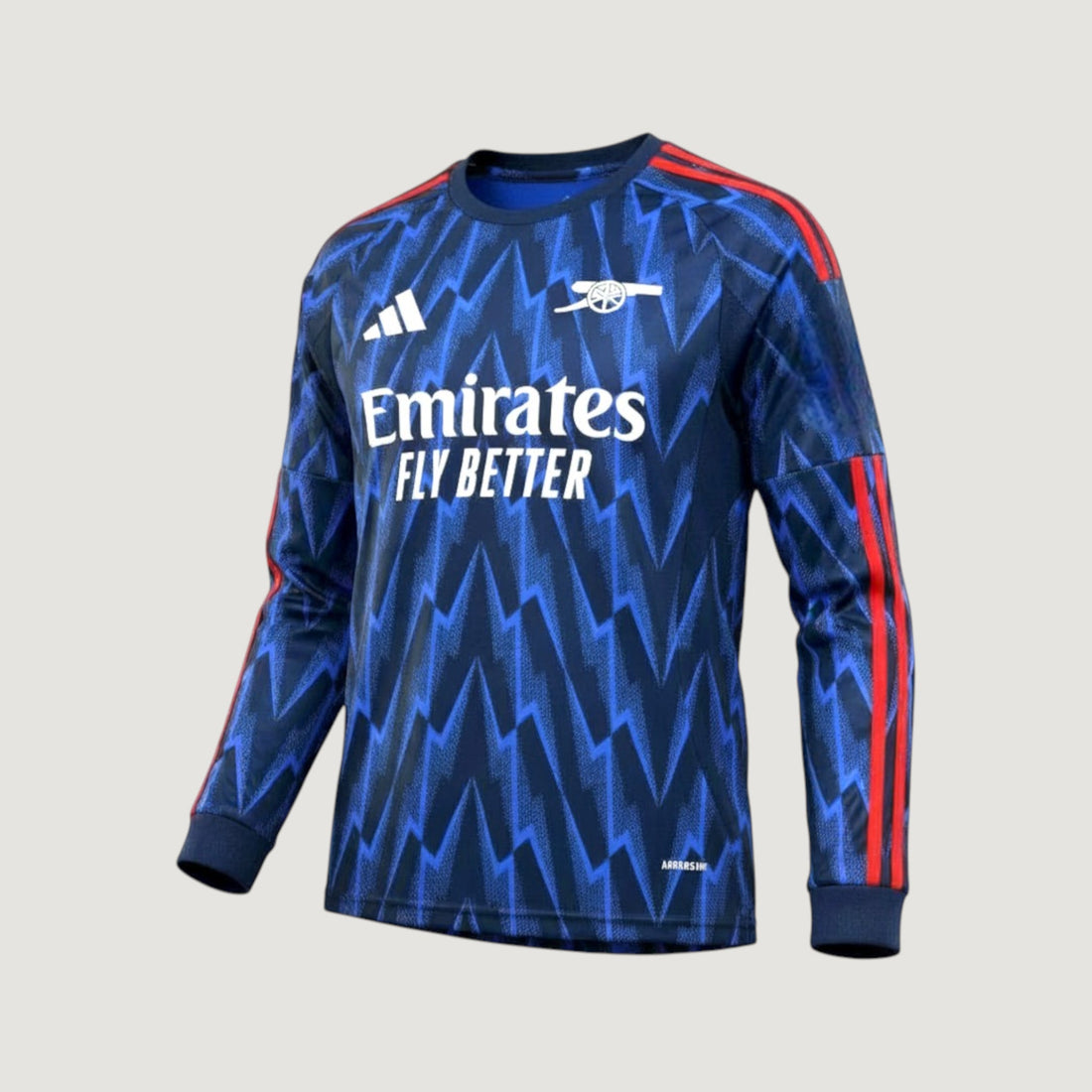 Arsenal – Maillot Extérieur Manches Longues 2025/26 – Bleu marine