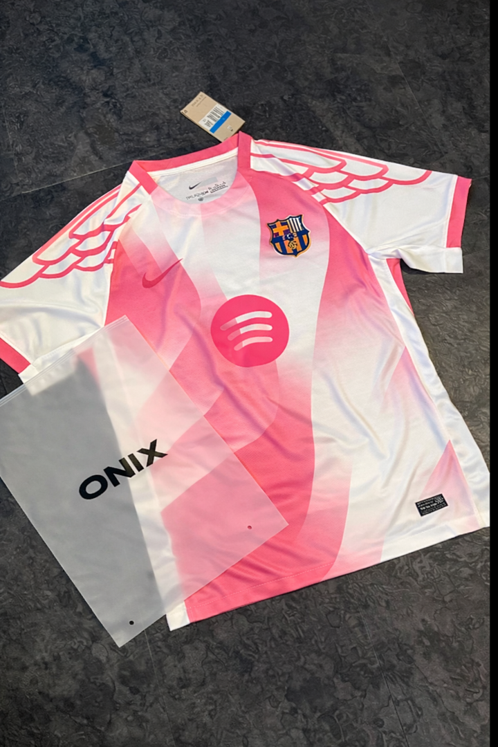 FC Barcelone – Maillot Concept 2025/26 – Rose, Blanc