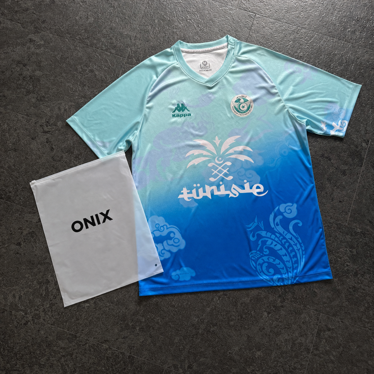 Tunisie – Maillot Concept 2025/26 – Bleu dégradé