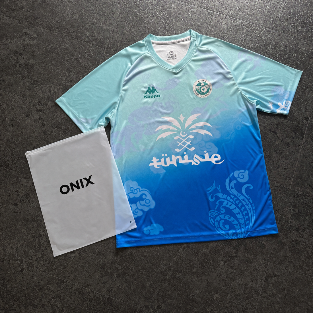 Tunisie – Maillot Concept 2025/26 – Bleu dégradé