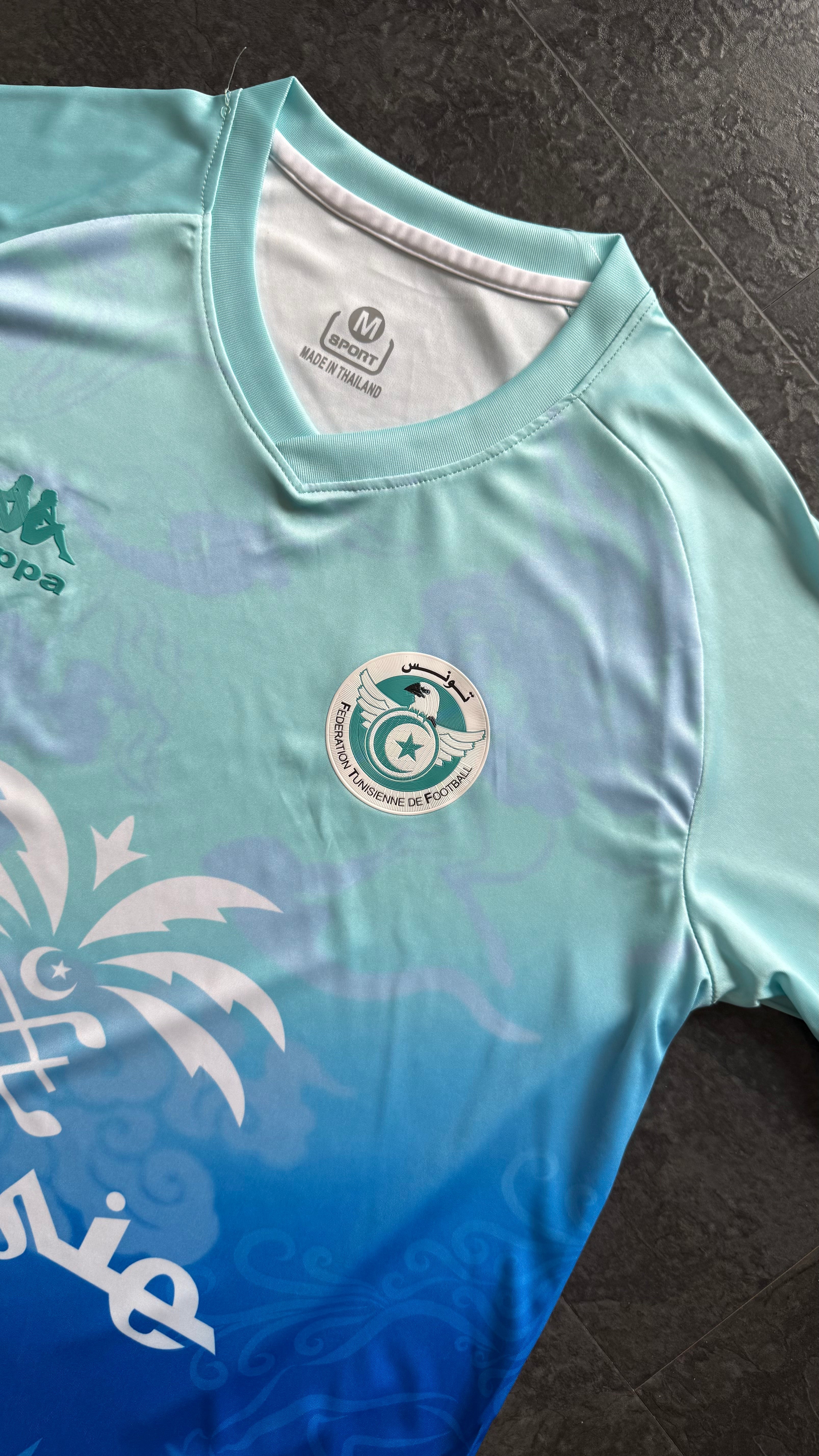 Tunisie – Maillot Concept 2025/26 – Bleu dégradé