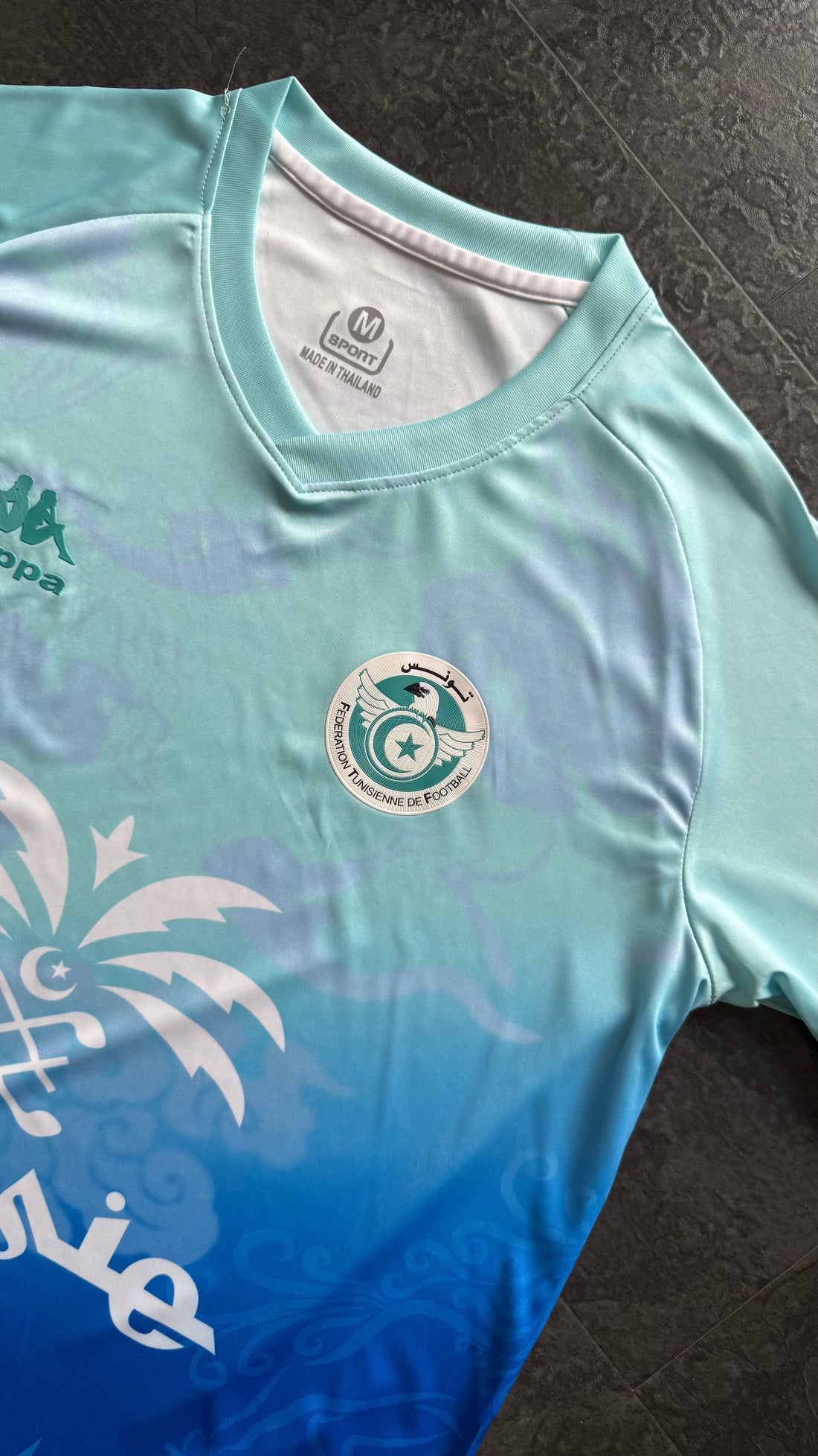 Tunisie – Maillot Concept 2025/26 – Bleu dégradé
