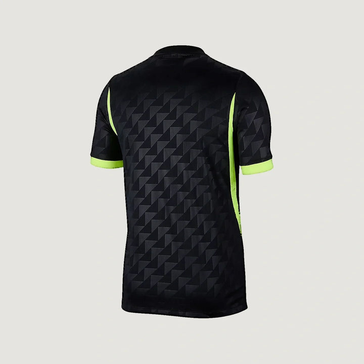 Atlético Madrid – Maillot Extérieur 2026/27 – Noir, Vert fluo – dos