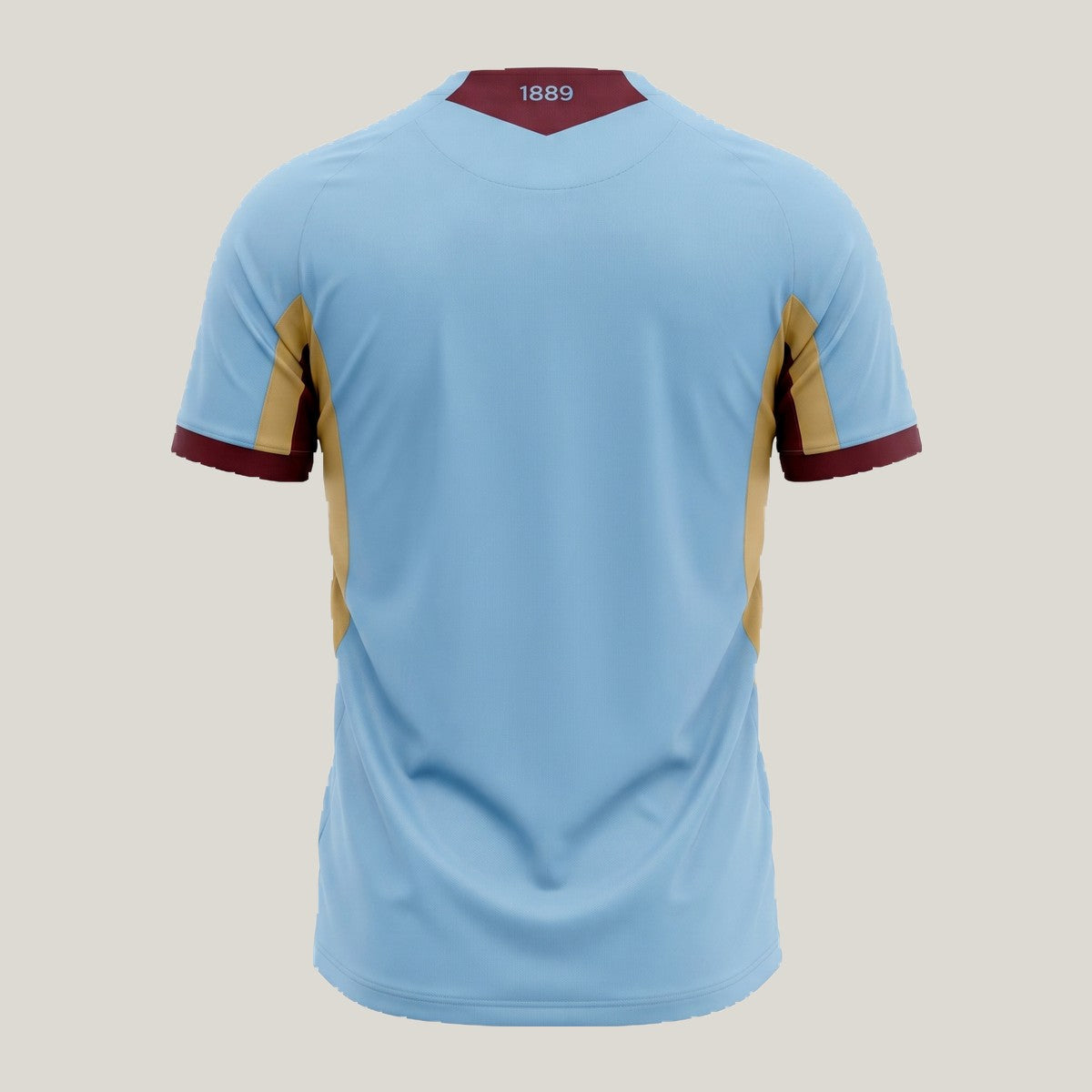 Brentford – Maillot Third 26/27 – Bleu ciel, Gris clair, Bordeaux