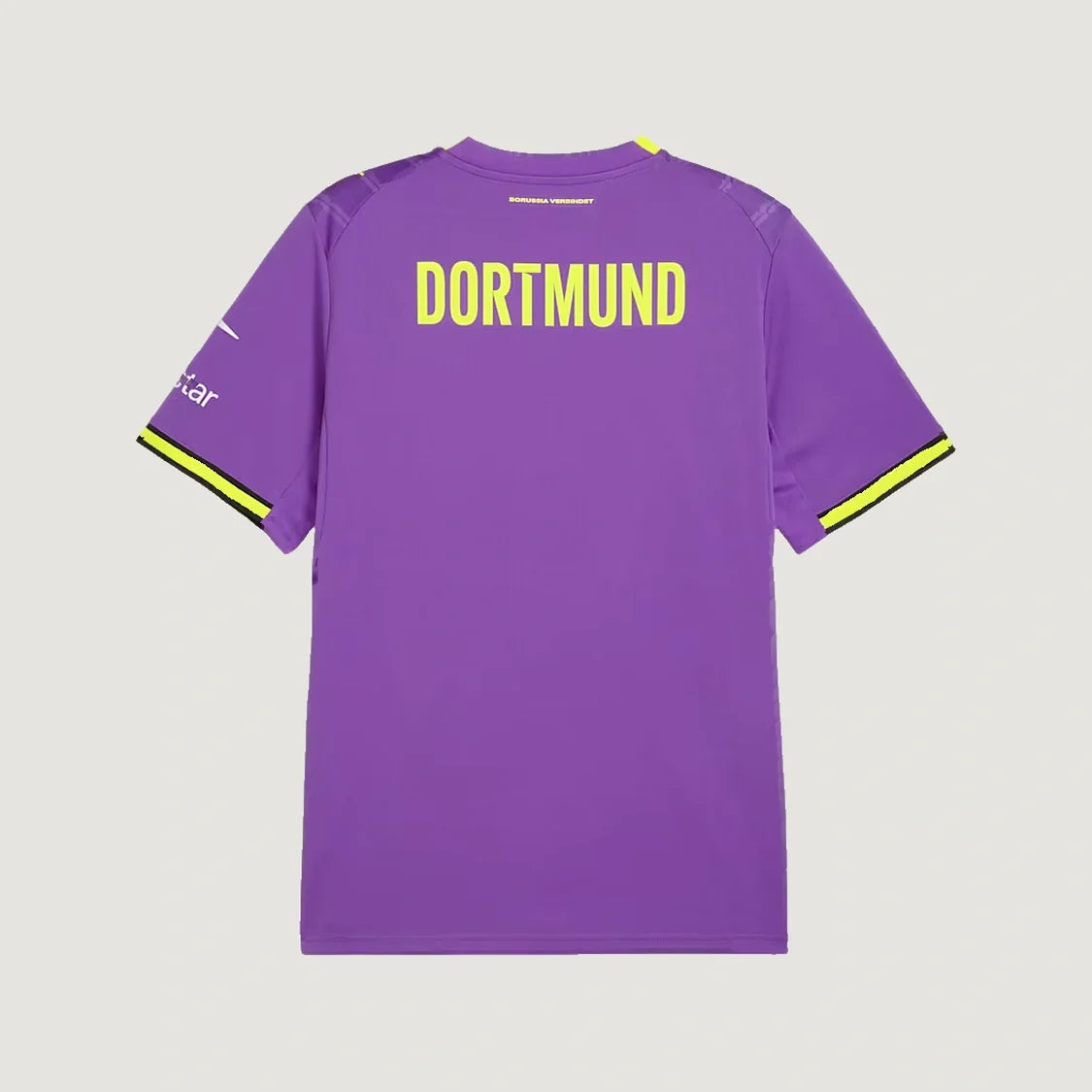 Borussia Dortmund – Maillot Third 2026/27 – Violet, Jaune fluo – dos
