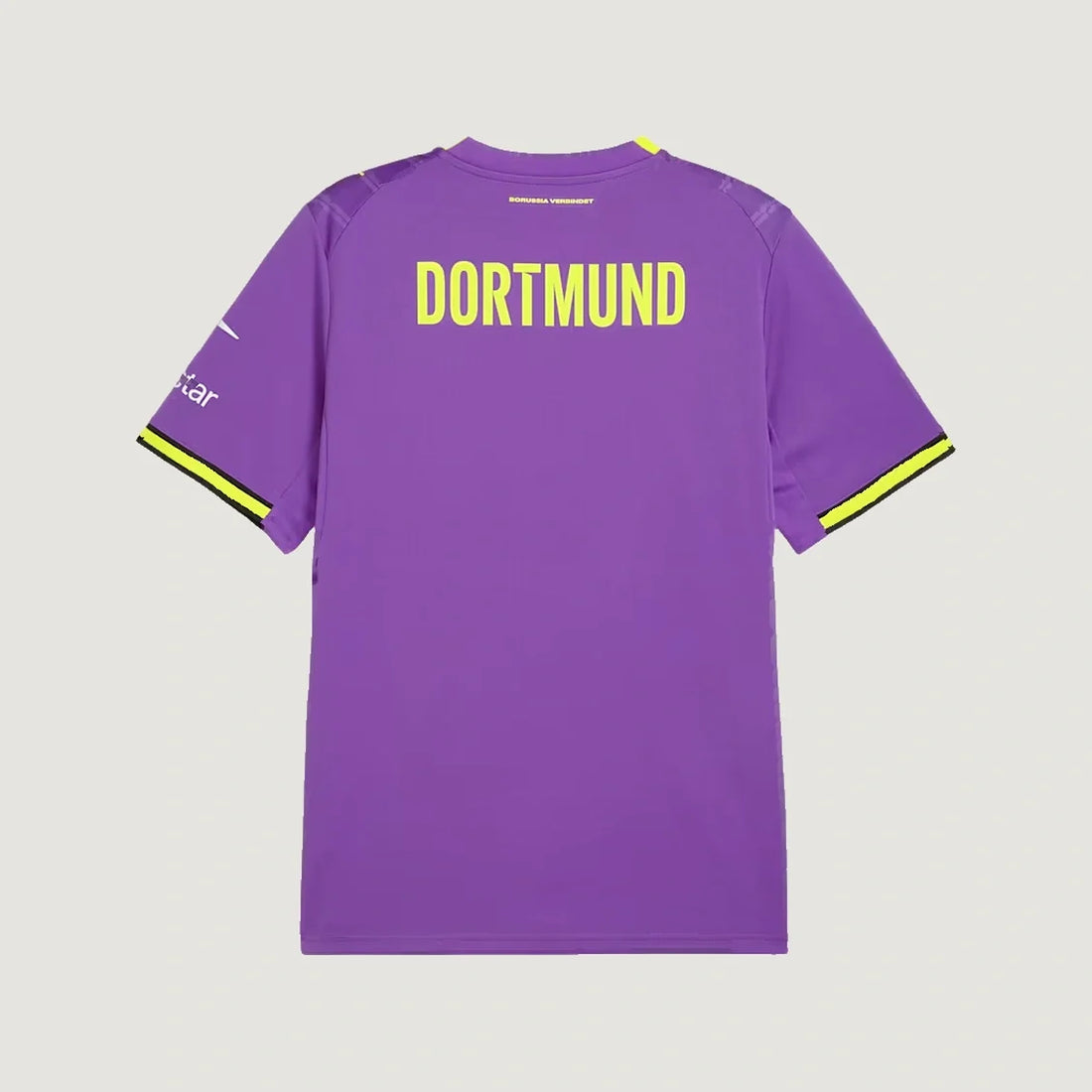Borussia Dortmund – Maillot Third 2026/27 – Violet, Jaune fluo – dos