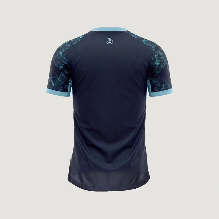 Olympique de Marseille – Maillot Extérieur 2026-27 – Marine, Bleu ciel – dos